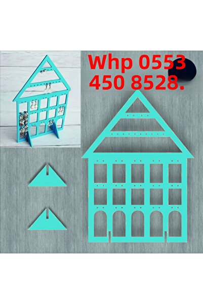 ÇUKUROVA ÜTÜ ستاند عرض اقراط خشب 3 ملم (حجم 27 × 20 سم)