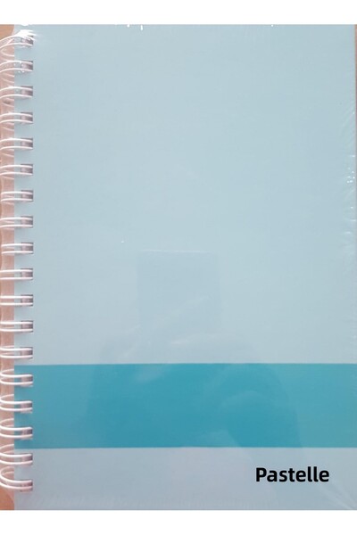 elma Παστέλ Χρώμα 13x21 Σκληρό Κάλυμμα Σπιράλ Σημειωματάριο - 100 Φύλλα