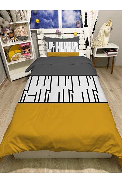 yok yok evim eve dair her şey Piano Double Side - Set cuvertură de pilota uni...