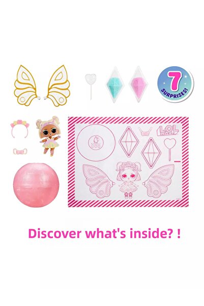 ADORE OYUNCAK I Chose I Bought L.O.L. Surprise Fairies Series Doll – Winged Collectible Figure with 7 Surprises