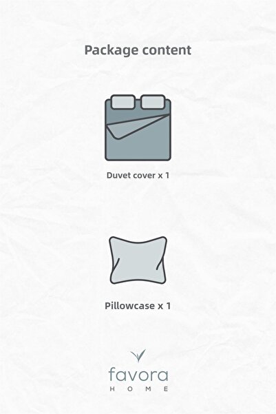 FAVORA Mimosa Single Duvet Cover Set - Candy Pink