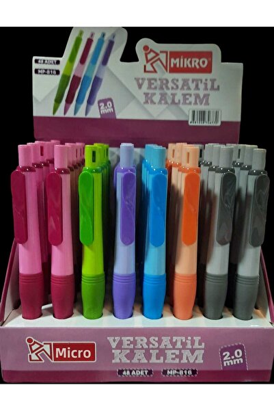 Mikro Versatil Pen 2 mm 2B Tip Pen