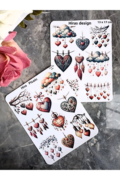 Hiras Dizayn ملصق Dream Catcher Hearts Tree تحت عنوان العناصر ملصق رصاصة مجلة...