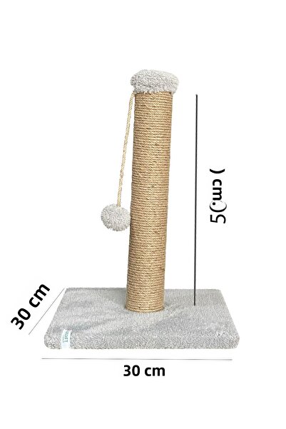 Nursoft 52 cm Pompom Cat Scratching Post and Board