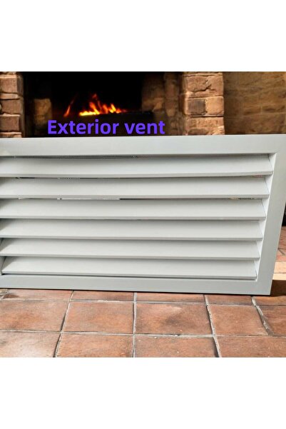 Home فتحة تهوية ثابتة من الألومنيوم مقاس 20*20 سم - فتحة تهوية خارجية