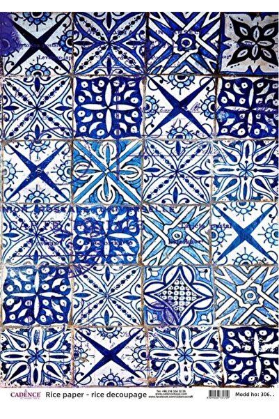 Cadence Brass Paper Decopage Model 306-