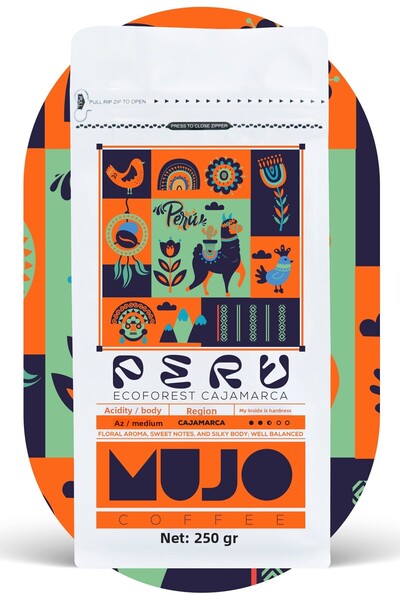 Mujo Coffee قهوة إيكوفوريست بيرو كاجاماركا كور - 250 جرام