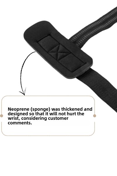 SAVUR أشرطة رفع المعصم Big Grip Pro - لياقة بدنية قابلة للانزلاق