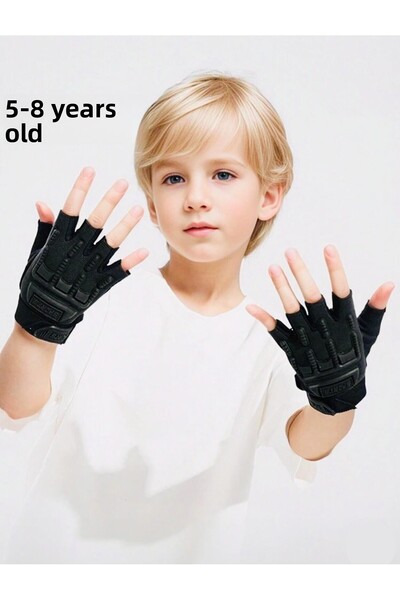 BGA Children's Sports Gloves Cycling Skating Outdoor Camping Children's Gloves