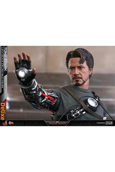 Hot Toys شخصية توني ستارك (إصدار اختبار ميكانيكي فاخر) بمقياس ستة -906793 - M...