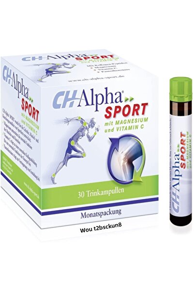 Chalpha قارورة Ch Alpha Sport سعة 25 مل، 30 قارورة