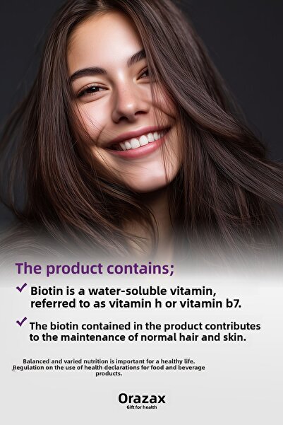 Ocean Biotin 5000 Mcg 60 Capsules