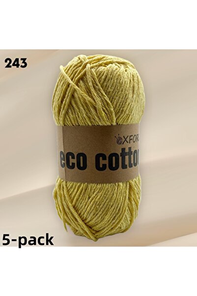 Oxford İplik 5 عبوات من القطن البيئي - 100 جرام 200 متر خيط حياكة من القطن ال...