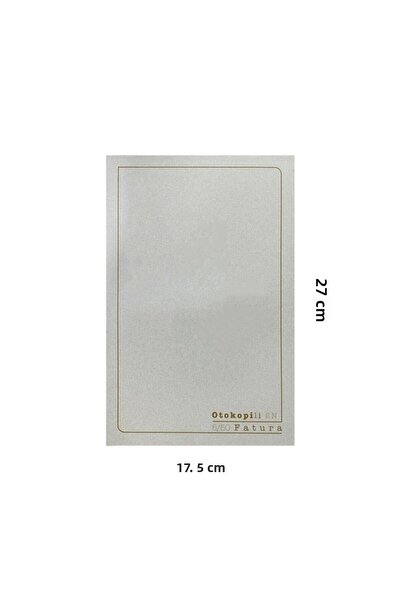 Bayındır دفتر فاتورة 5/50 مع نسخة أوتوماتيكية 2n