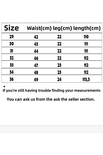 moda camiya Ανδρικό φαρδύ τζιν παντελόνι τσέπης Cargo Άνετη εφαρμογή Τζιν παντελόνι με τσέπες στο πλάι Δείτε το διάγραμμα μεγεθών