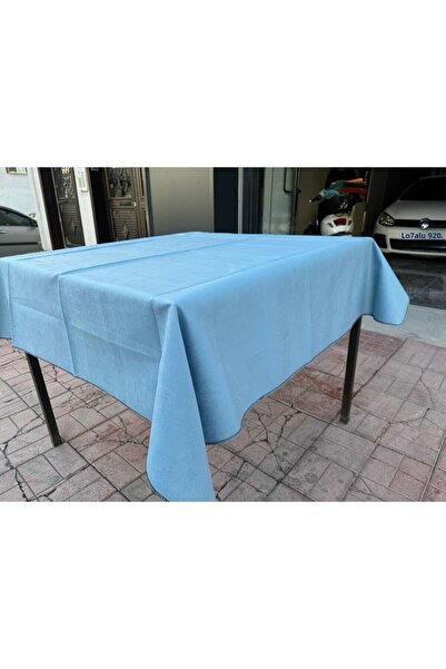 ŞAMPİYON TİCARET مفرش طاولة مخملي مقاس 140 سم × 140 سم