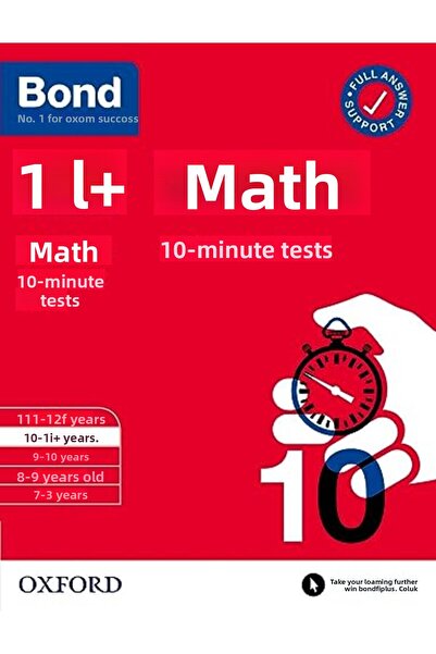 OXFORD UNIVERSITY PRESS بوند 11+ بوند 11+ اختبارات مدتها 10 دقائق الرياضيات 1...