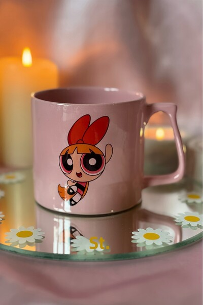 Cool Stuff كوب POWERPUFF GIRLS BLOSSOM باللون الوردي