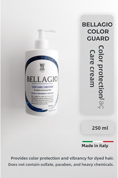 botegohair بيلاجيو كولور جارد |   كريم العناية بالشعر لحماية اللون 250 مل للش...