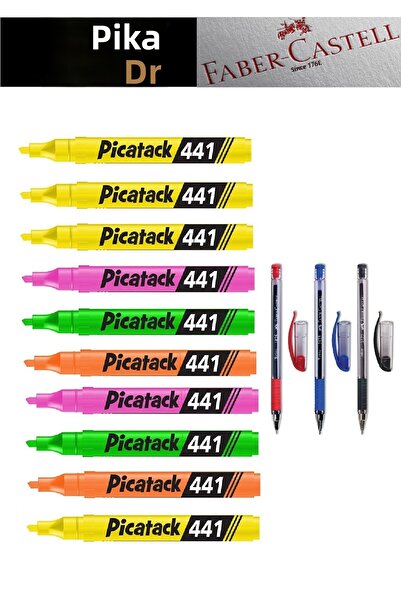 Picador قلم تحديد بيكاتاك 441 مجموعة مكتب مختلطة 1
