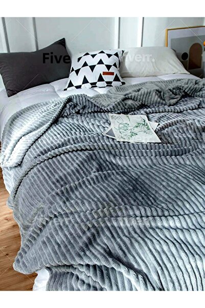 Mrvhome Wellsoft TV Blanket Single Blanket Anthracite