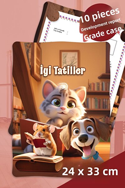 colortouch Γάτα-Σκύλος - Ποντίκι Α4 Αναφορά Ανάπτυξης Παιδικού Σταθμού Νηπιαγ...