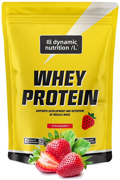 Dynamic Nutrition Gifted! Whey Protein Powder - 420 g - Strawberry Flavored - 14 Servings - 24 g High Protein