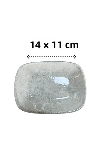 Güral Porselen Enternasyonel 2 Pieces 14X11 cm Kayak Plate 1401