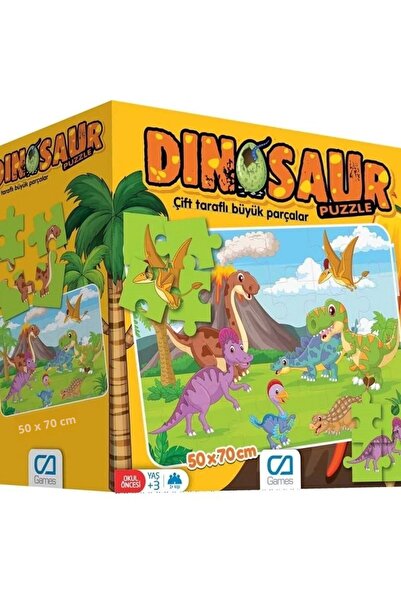 Games لغز الديناصورات 24 قطعة