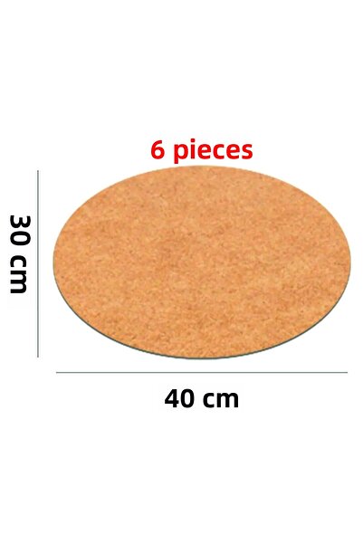 şamaksesuar لوح شحن MDF خام 3 مم - 6 قطع (30x40 سم)