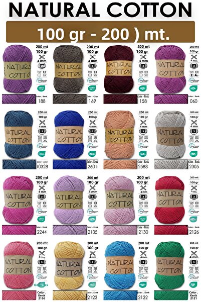 Diva İplik Diva Natural Cotton 1004