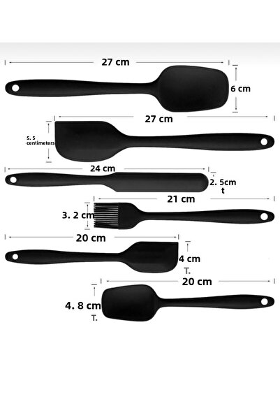 KÜÇÜK EW 6 Piece Heat Resistant Fireproof Nonstick Serving Set