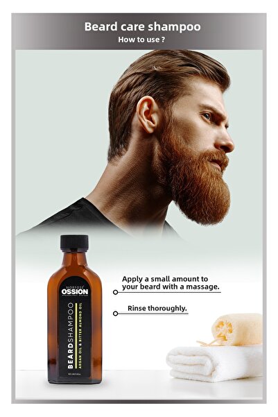 Morfose Ossion Premium Beard Care Shampoo - Barber Line 100 ml