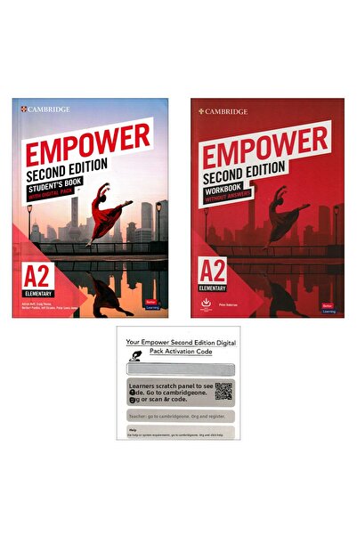 Cambridge University Press Empower (2ND) كتاب الطالب A2 مع كتاب عمل رمز الحزم...
