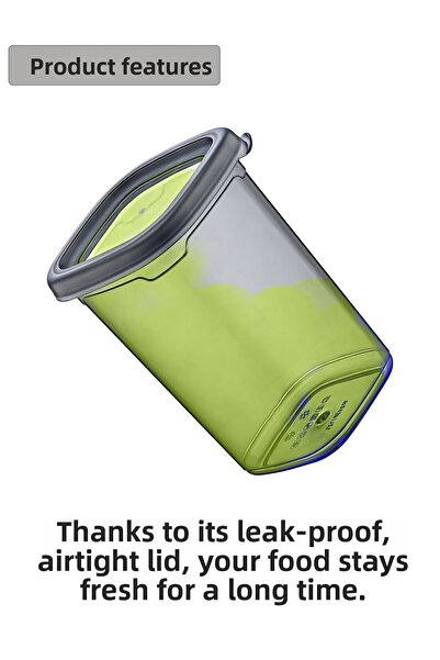 grimorlife 12 قطعة من حاوية تخزين بقالة الطعام سعة 1200 مل من بيانكا - ديب فريزر وميكروويف