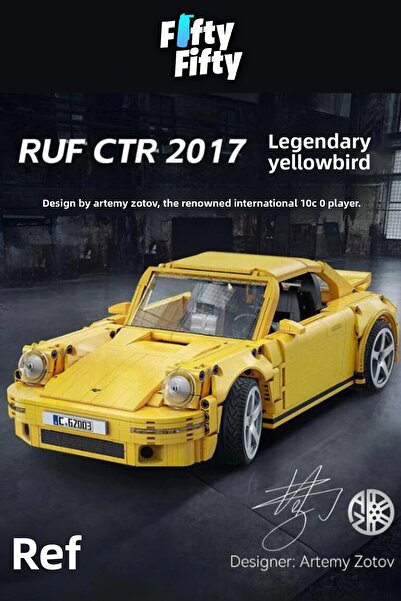 Vagonlife Cada Ruf Ctr 2017 -C62003W (1515 Pieces) Professional Toy Construction Set
