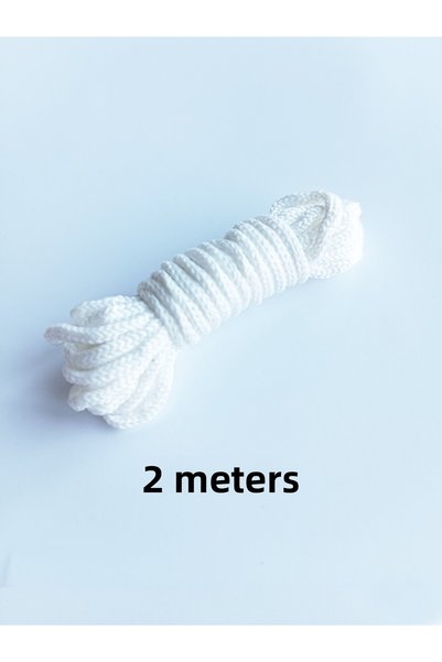 ViP GiFT Cevşen Necklace rope (2 meters) White hobby rope