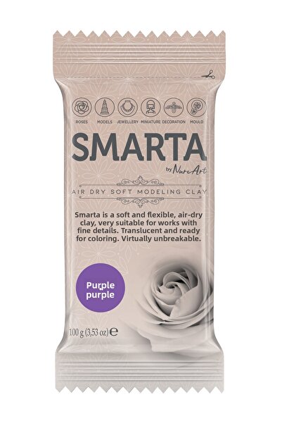 Smarta عجينة تشكيل 100 جرام - بنفسجي
