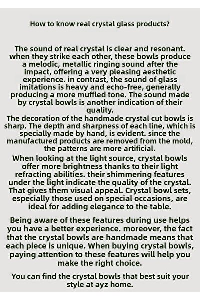 AYZ HOME Colorful Cut Crystal Footed Fruit Bowl - Presentation Bowl 28*28cm