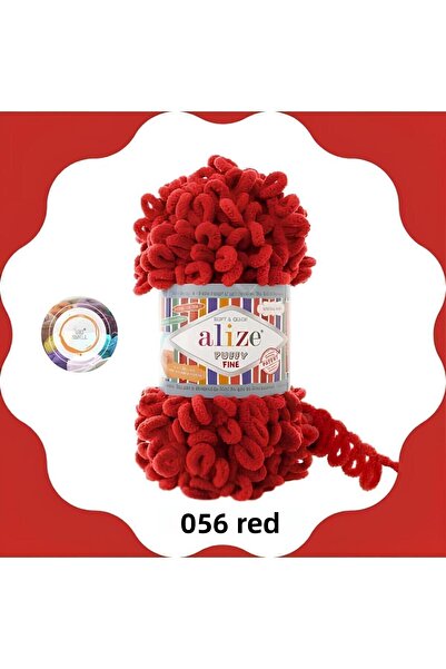 Alize Puffy Fine 56 Νήματα Πλεκτομηχανής Μικρό Παπιγιόν (ΜΟΝΟ) - 100 Γρ. 14,5...