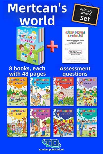 Tandem Yayınları Box Mertcan's World 8 Books