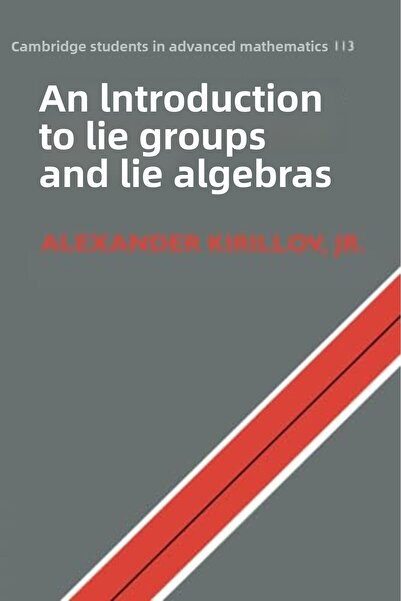 Cambridge مقدمة عن مجموعات الكذب وجبر الكذب