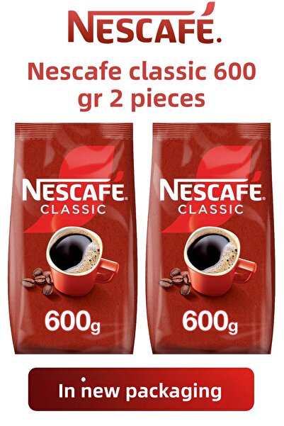 Nescafe Classic 600 Gr 2 Pieces