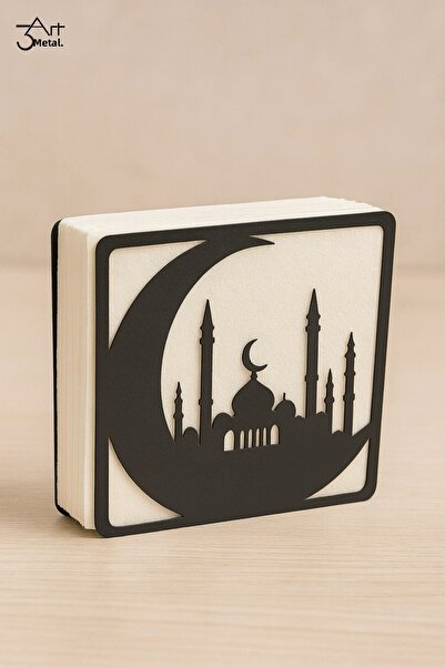 3art Metal Stylishly Designed Metal Napkin Holder - Modern and Durable Decorative Table Accessory