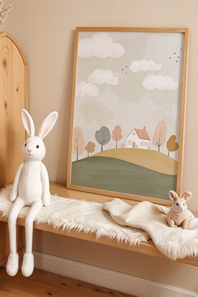 HİGUERA Διάγραμμα δωματίου με φυσικό ξύλινο πλαίσιο Trees And Nature