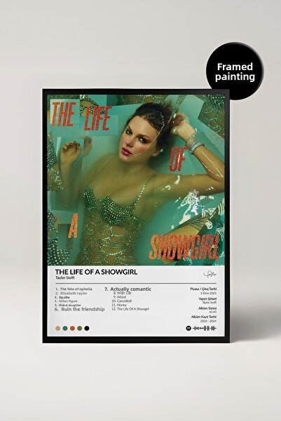 House Gorgeous Taylor Swift The Life of a Show Girl Album Pictură de design c...