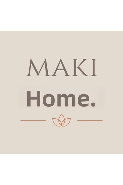 Maki Home Ecru Cotton Single Bed Sheet Set - 90X190+50X70 Elastic