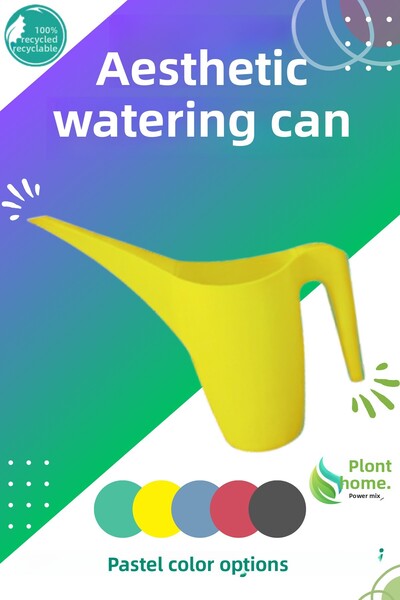 Plant Home Power Mix Adapatoare galbenă de 1 litru – Adapatoare ergonomică, d...