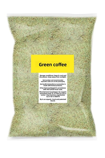 BY ORGANİK مسحوق القهوة الخضراء 990 جرام