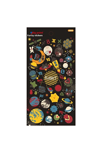 Bigpoint Autocolante Planete x 15 bucăți